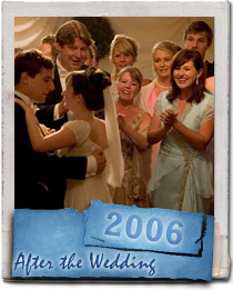 Stine Fischer Christensen & Rolf Lassgard & Sidse Babett Knudsen in the 2006 Susanne Bier film After the Wedding