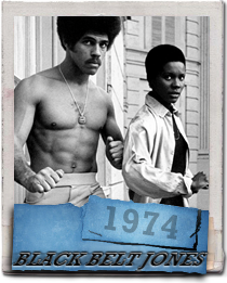 Jim Kelly and Gloria Hendry in Black Belt Jones 1974