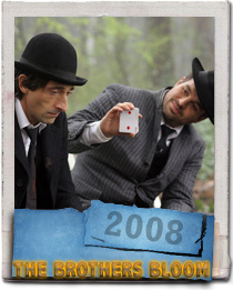 Adrien Brody and Mark Ruffalo in the new Rian Johnson film The Brothers Bloom