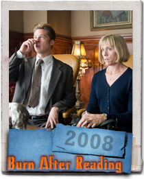 Brad Pitt & Frances McDormand in the Coen Brothers new film Burn After Reading