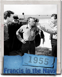Clint Eastwood Francis in the Navy 1955