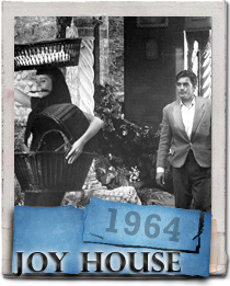 Alain Delon and Jane Fonda in Joy House 1964