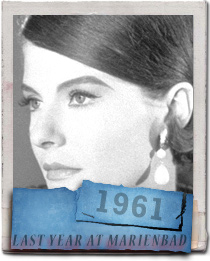 Delphine Seyrig in the Alain Resnais film Last Year at Marienbad