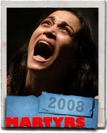 Morjana Alaoui screams out in Martyrs