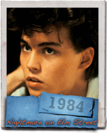 Johnny Depp in Nightmare on Elm Street 1984