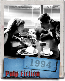 Amanda Plummer and Tim Roth in Pulp Fiction
