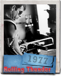 William Devane is seeking revenge as Major Charles Rane in Rolling Thunder