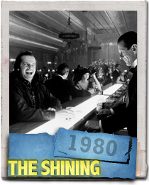 Jack Nicholson as Jack Torrance in the 1980 Stanley Kubrick film The Shining