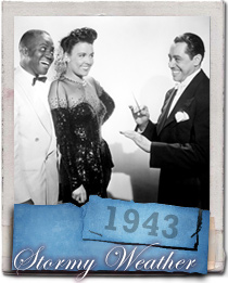 Bill Robinson, Lena Horne and Cab Calloway in Stormy Weather