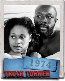 Isaac Hayes and Annazette Chase in Truck Turner