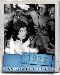 Joan Crawford is Rene Contrecoeur in Winners of the Wilderness 1927