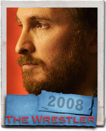 Darren Aronofsky on the set of The Wrestler